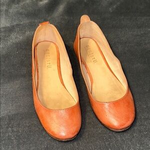 Bed Stu Misty Women's Tan Leather Flats
